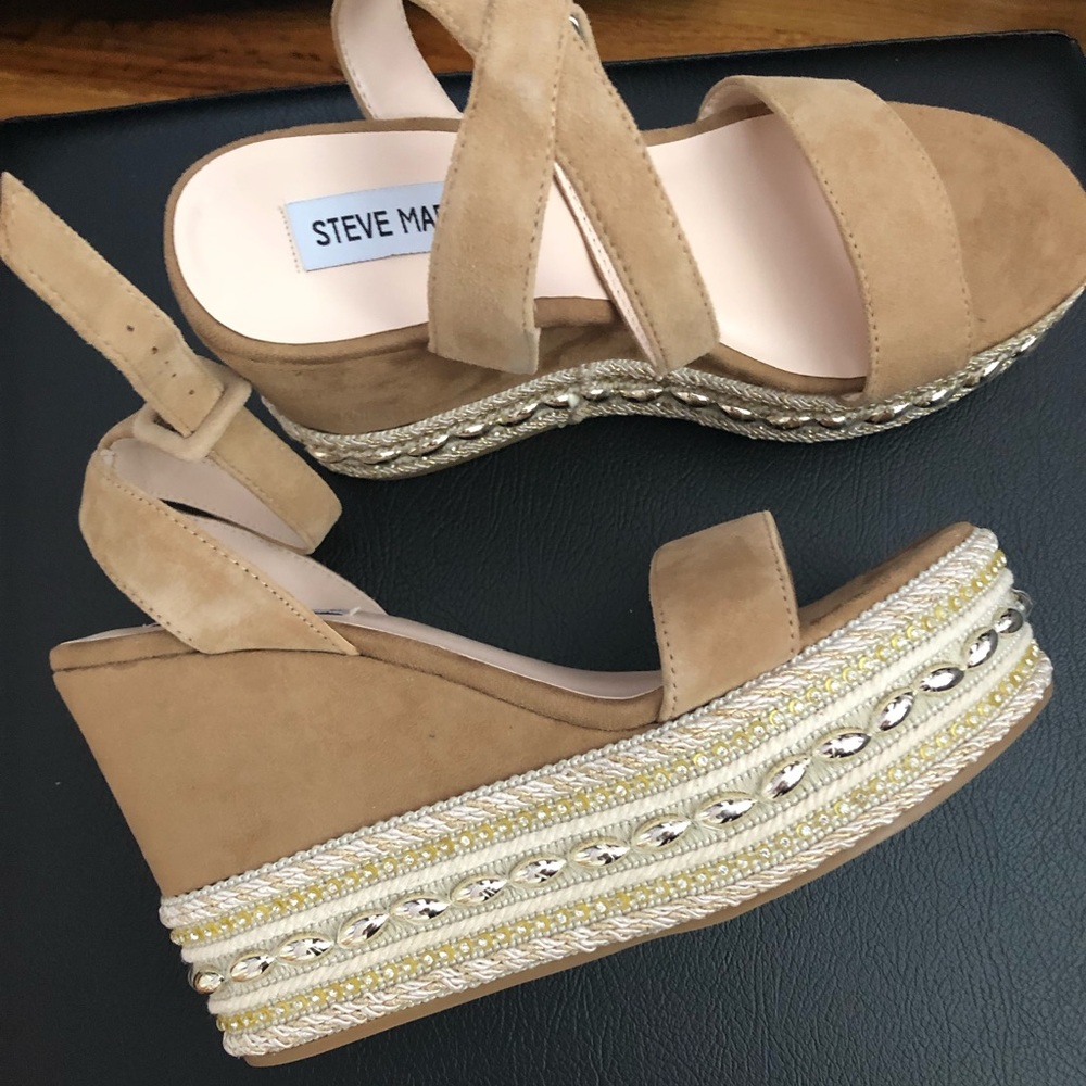 Steve Madden Wedges NWOT